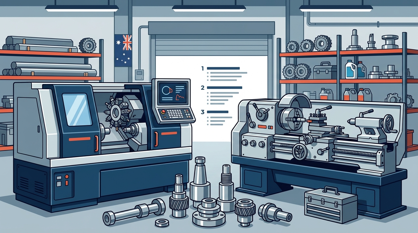 CNC Lathe vs Manual Lathe: Which Machine Tool Fits Your Workshop