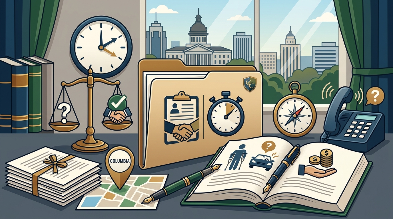 Myths and FAQs About Hiring a Personal Injury Lawyer in Columbia