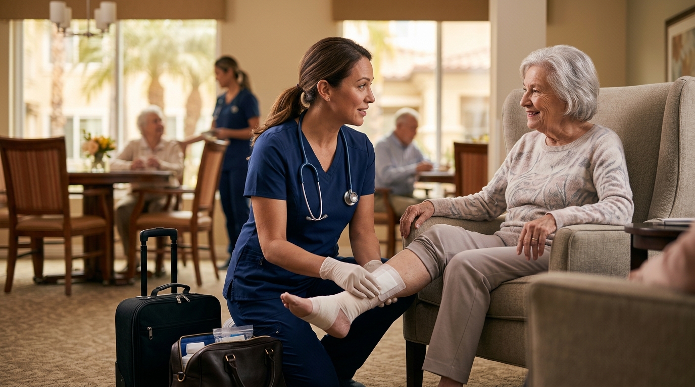 Mobile Wound Care for Assisted Living & SNFs in SoCal