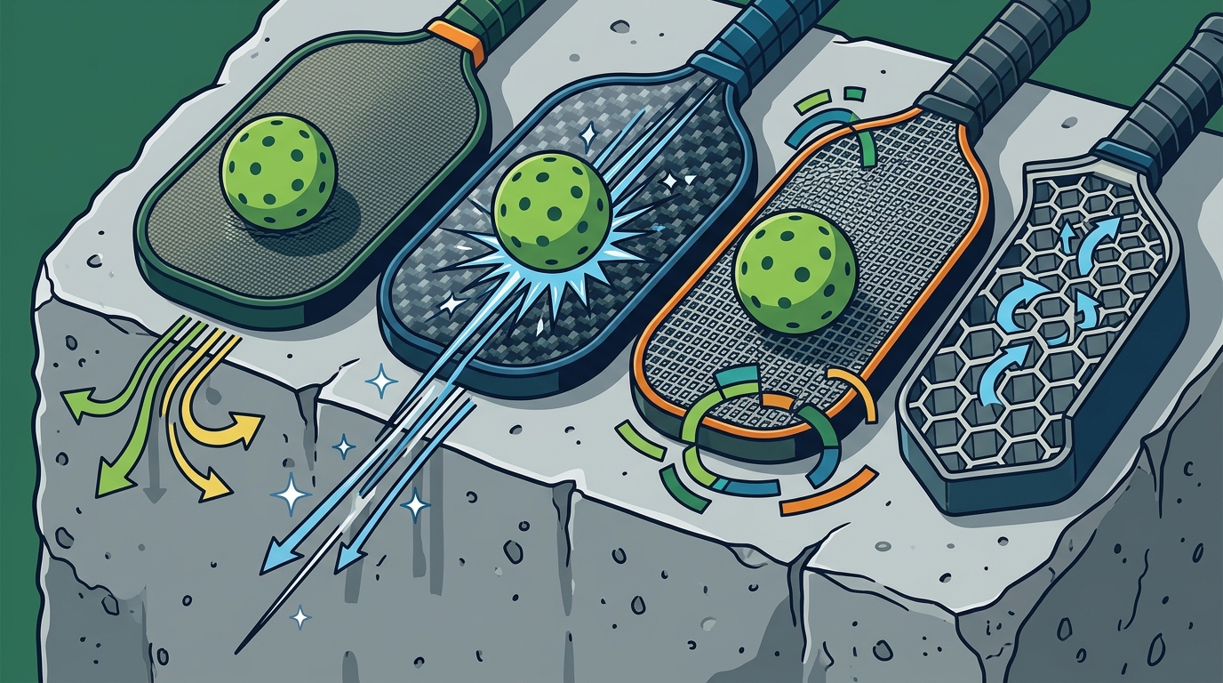 Concrete Performance: Why Surface Matters for Pickleball Paddles