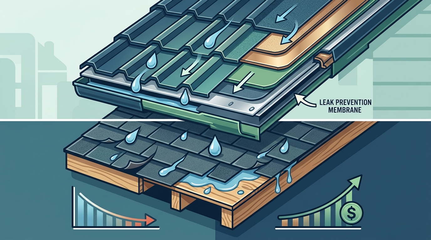 Cost-Benefit Analysis: Metal Roof Tile Leak Prevention Materials