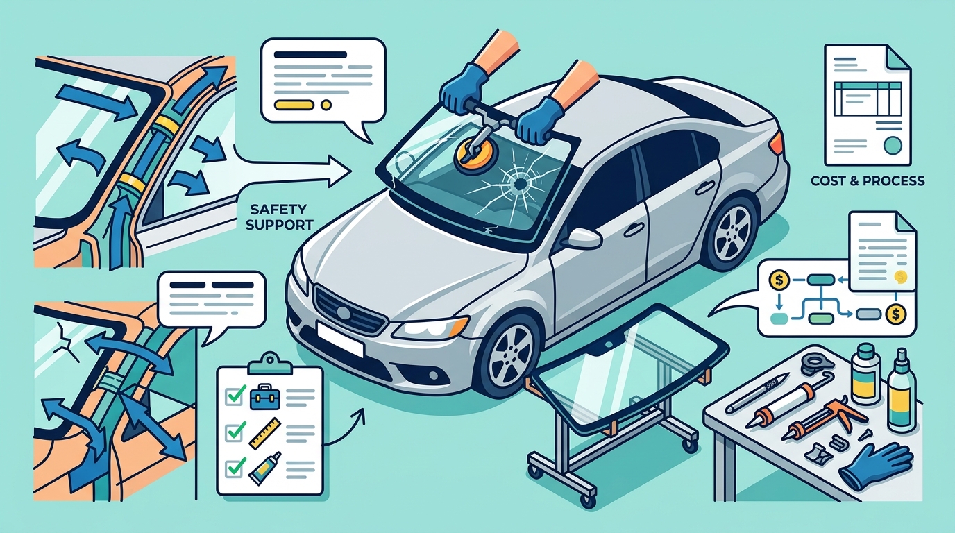 Real-World Windshield Replacement Guide: Safety, Cost & Process