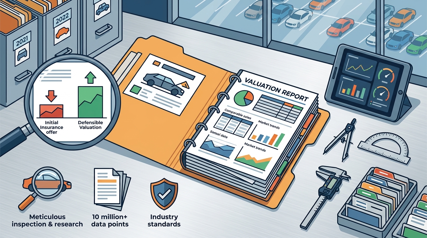 Step-by-Step Process for Building a Defensible Vehicle Valuation