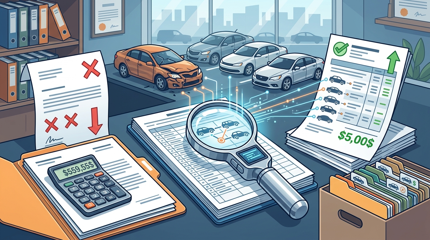 Choosing the Right Vehicle Valuation Service Based on Comparable