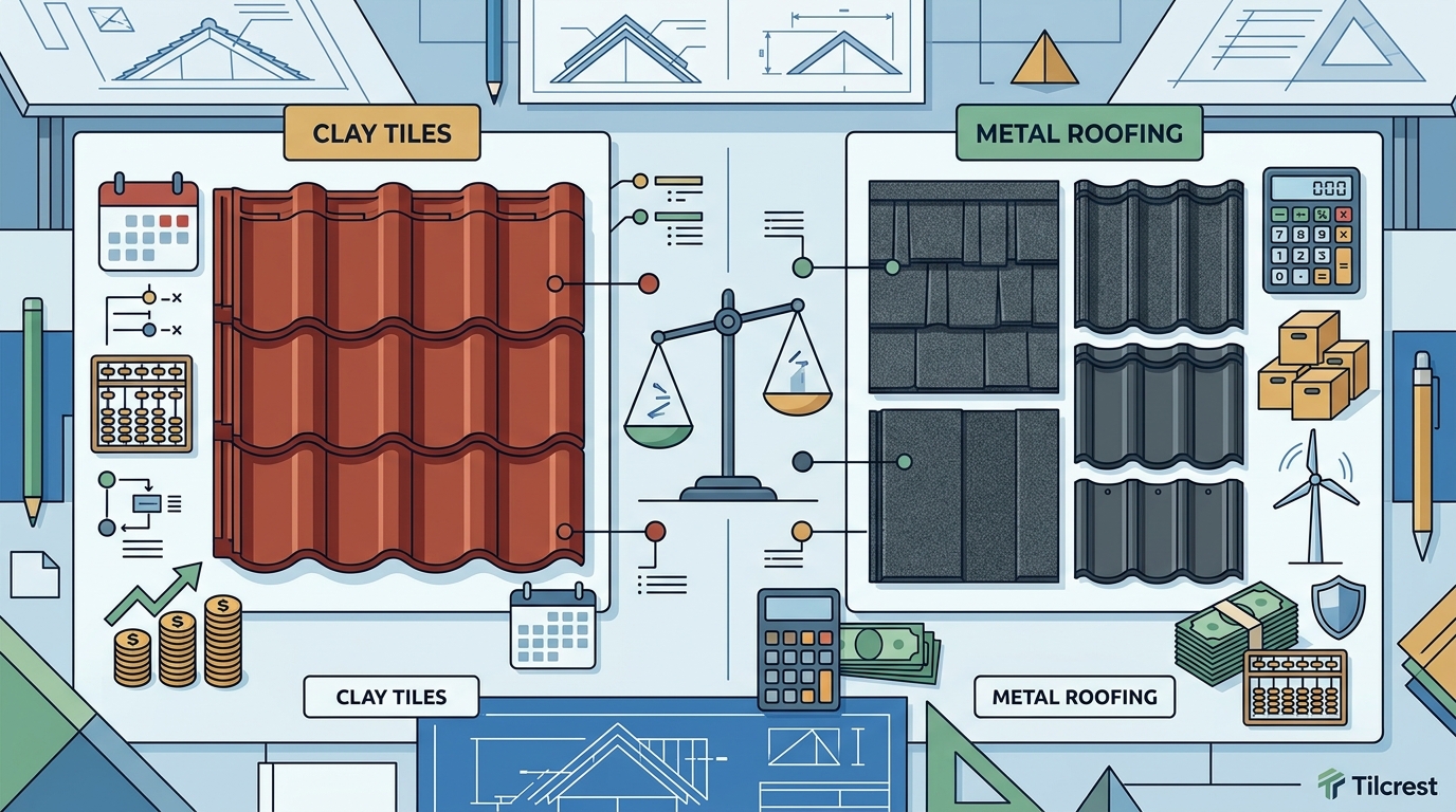 Clay Tiles vs. Metal Roofing: Cost Comparison for Philippine Ro