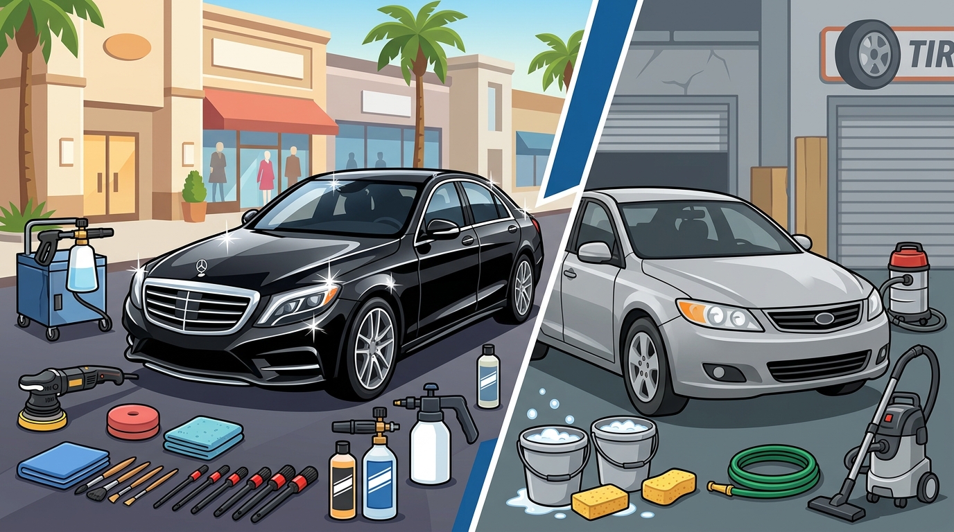 Auto Detailing Services Comparison: Auto Spa America vs. Others