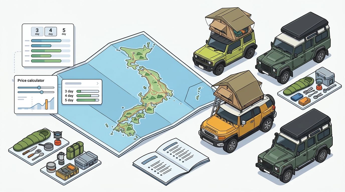 Real-World 3–5: Overland Camping in Japan Guide