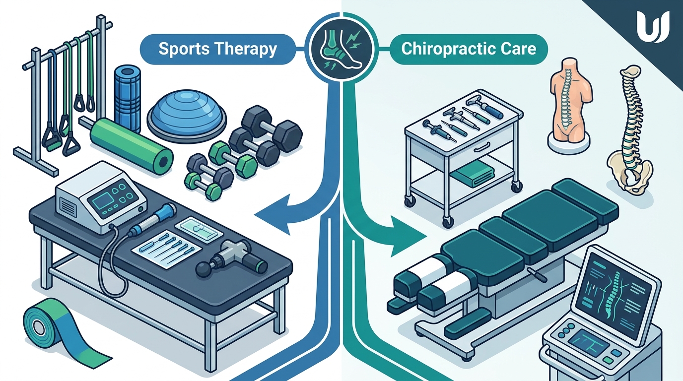 Sports Therapy vs. Chiropractic Care: Which Is Right for You?
