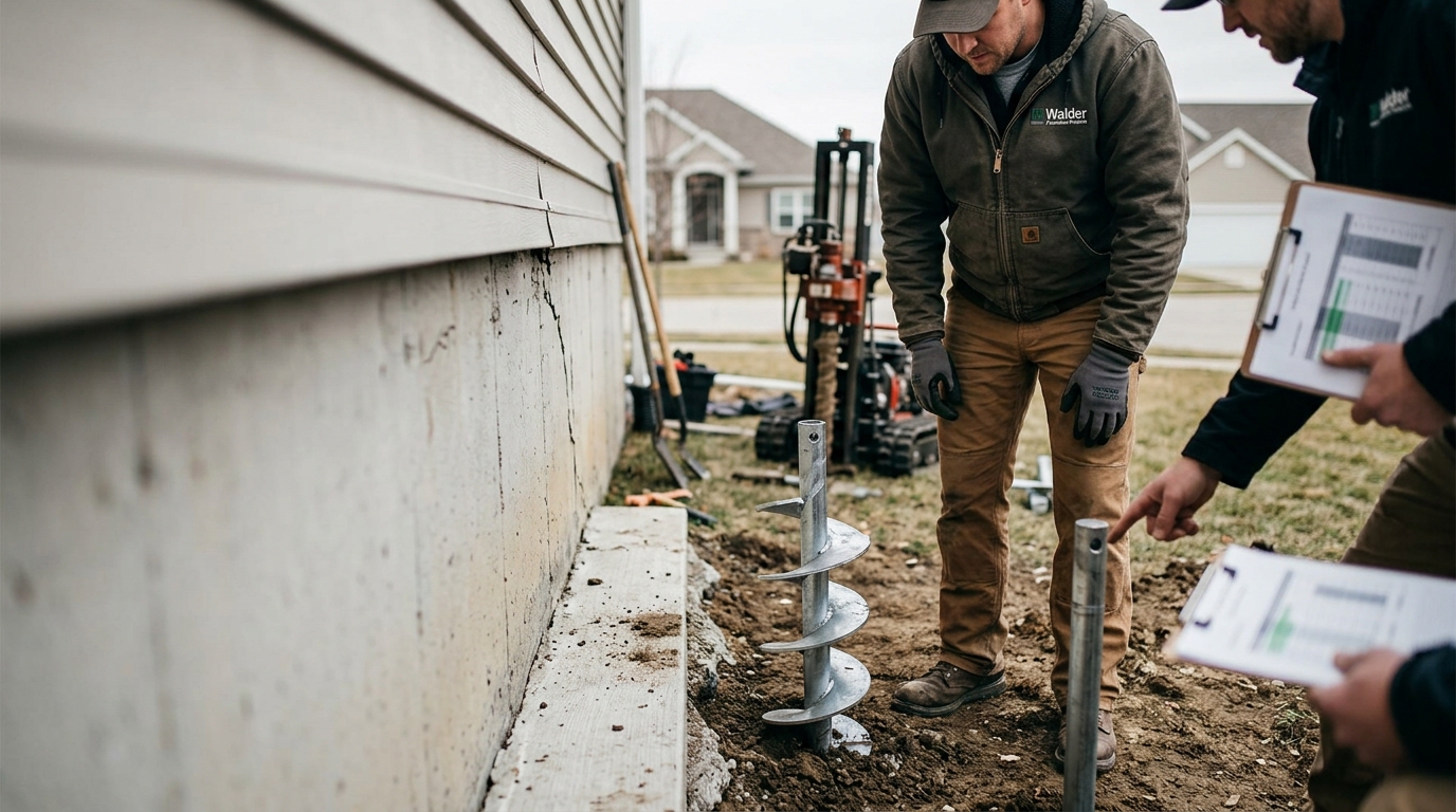 Helical Piles vs. Push Piers: Key Performance Criteria