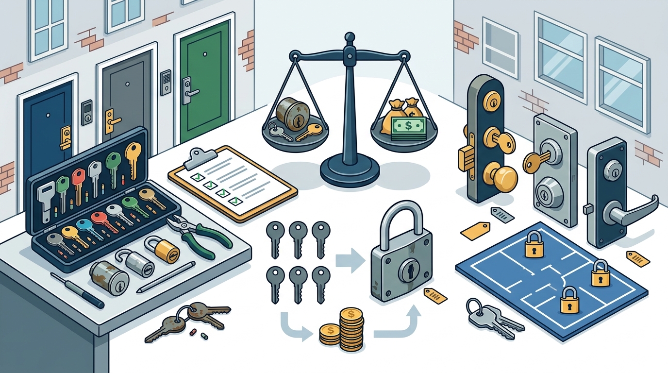 Essential Criteria for Choosing Which Locks to Rekey in Rental