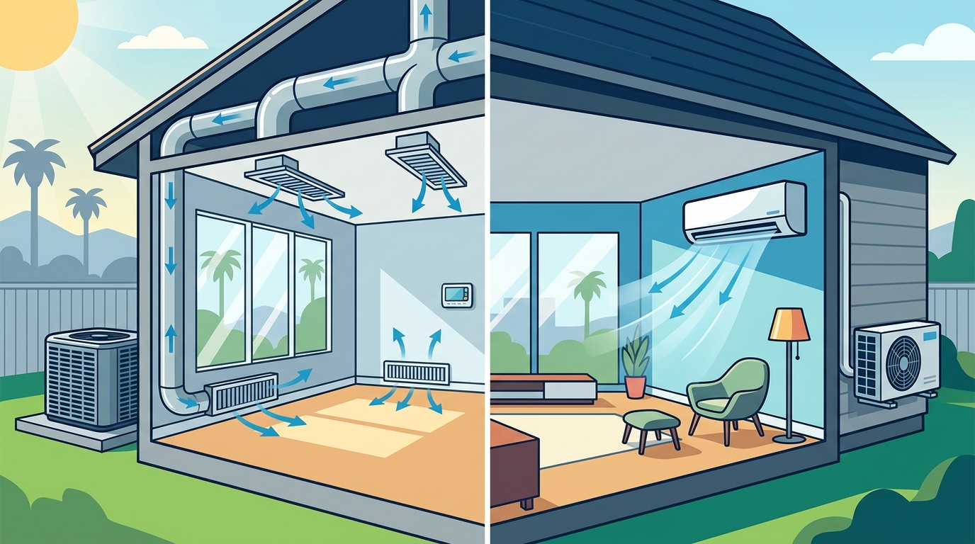 Central AC vs. Ductless Mini-Split: Which Is Best for San Jose?