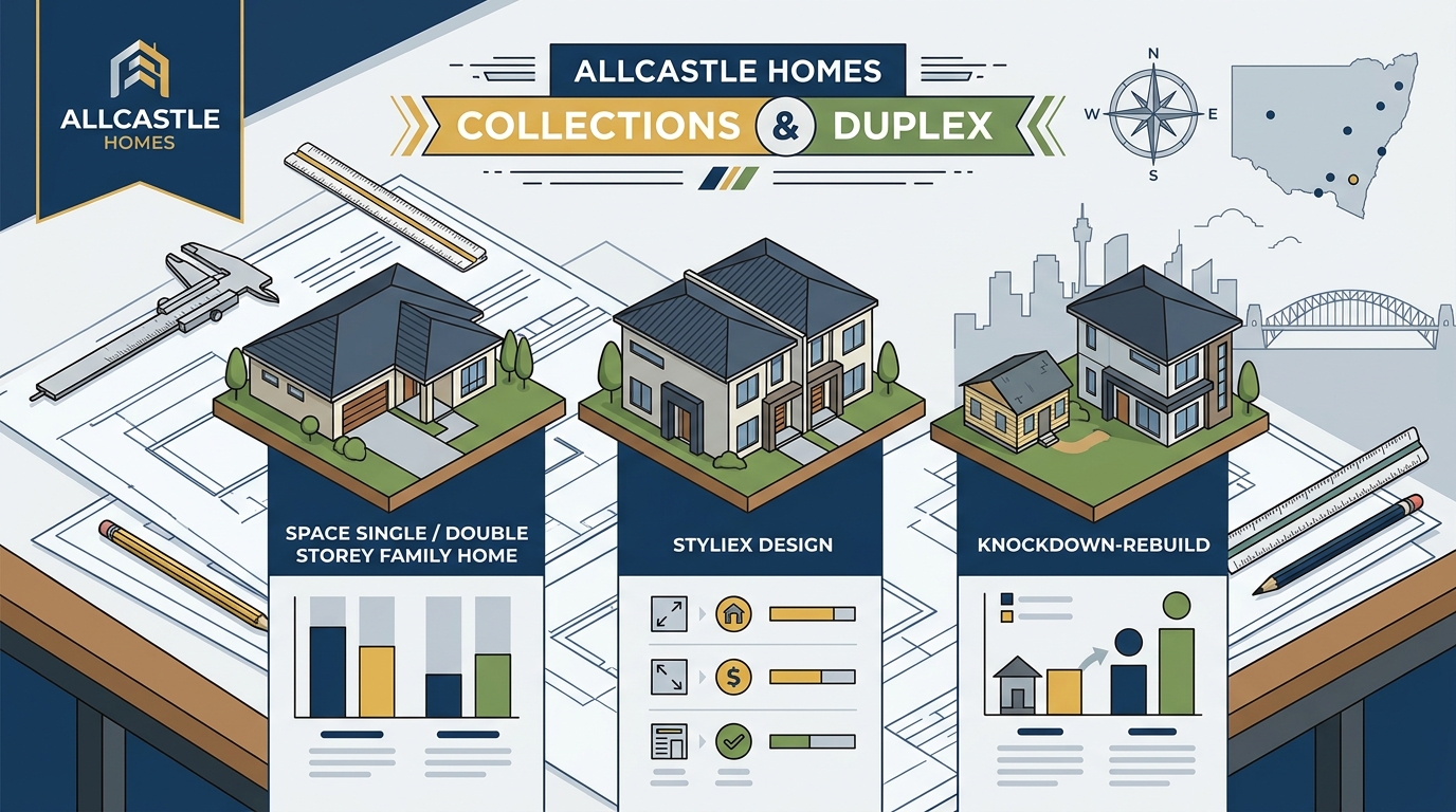 New Home Builders Sydney: Comparing Allcastle Collections & Dupl