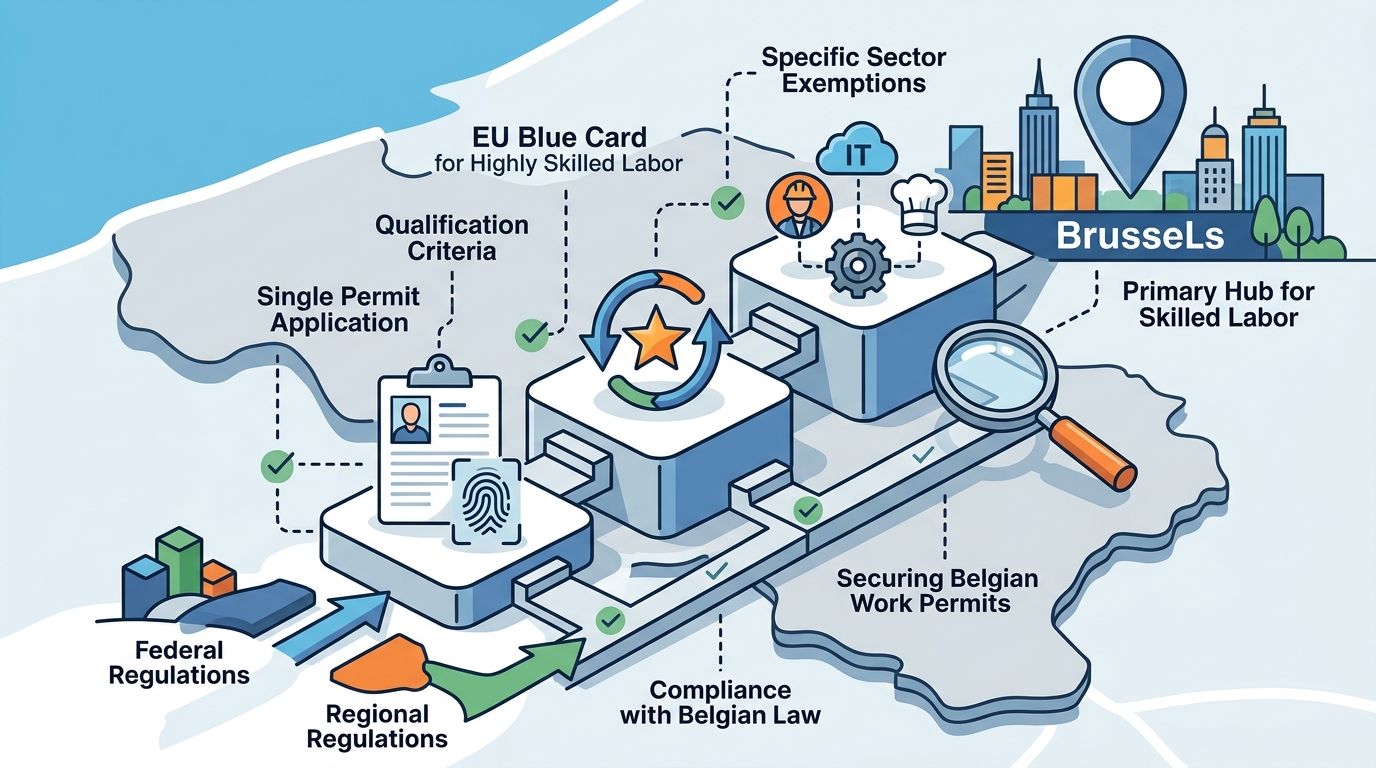 Qualifying Non-EU Employees: Belgian Work Permit Guide