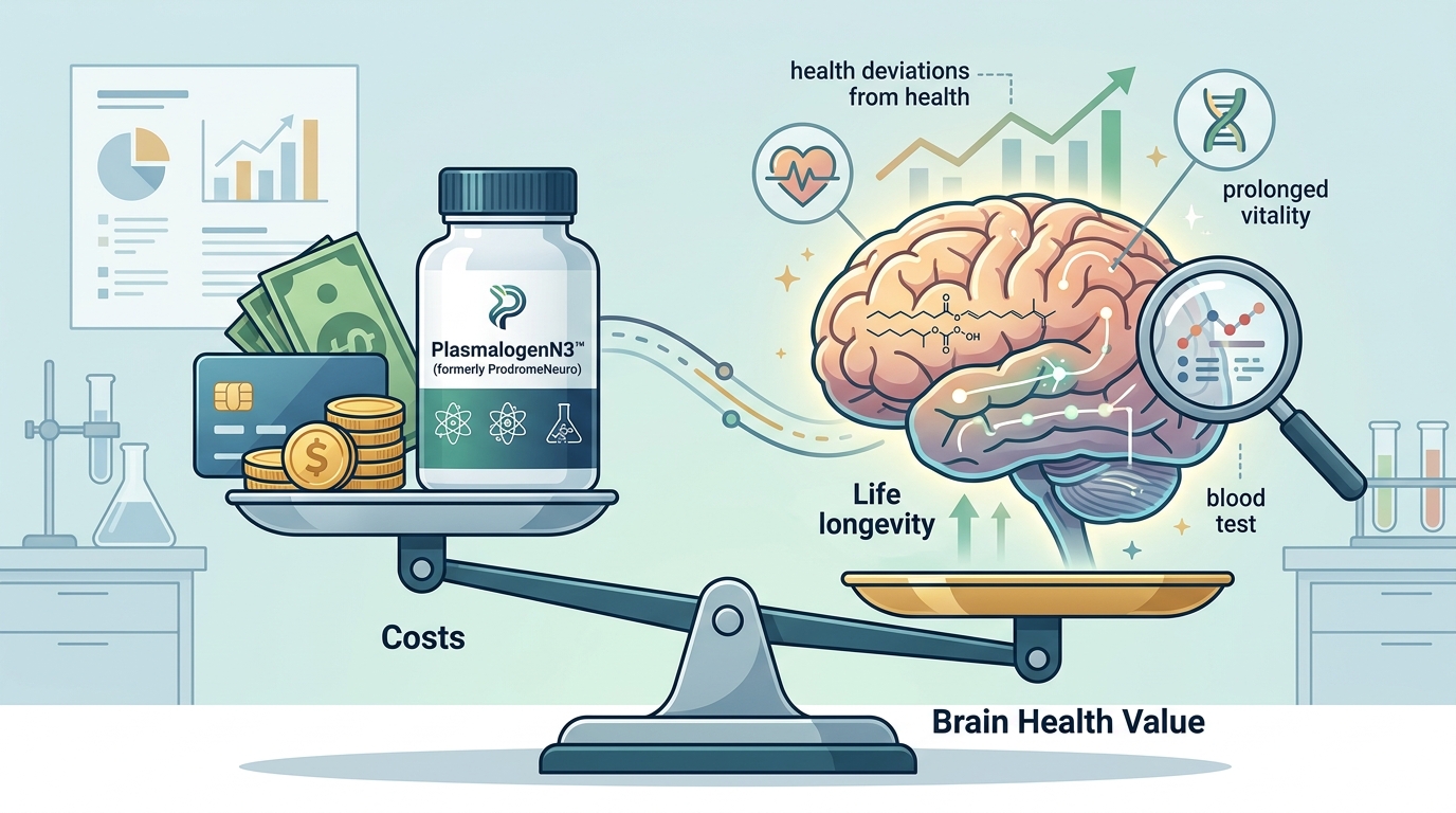 Plasmalogen Supplement Costs vs. Brain Health Value