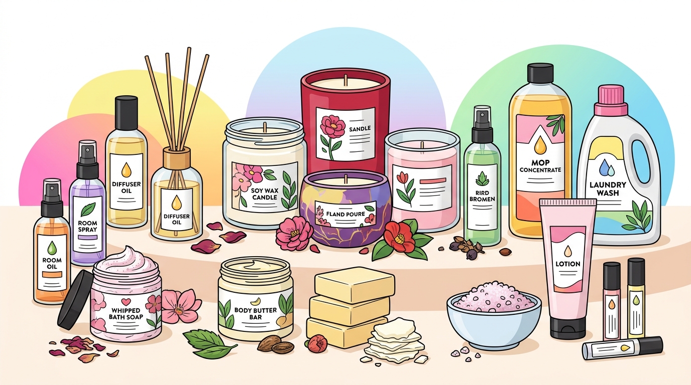 Ruby + Begonia Review: Luxury Home Fragrance & Bath Products