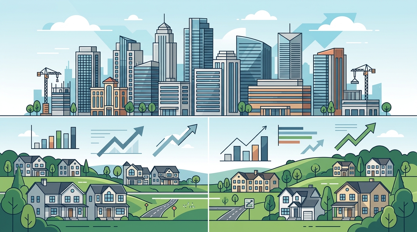 Comparing Real Estate Markets: Northern vs. Central Virginia