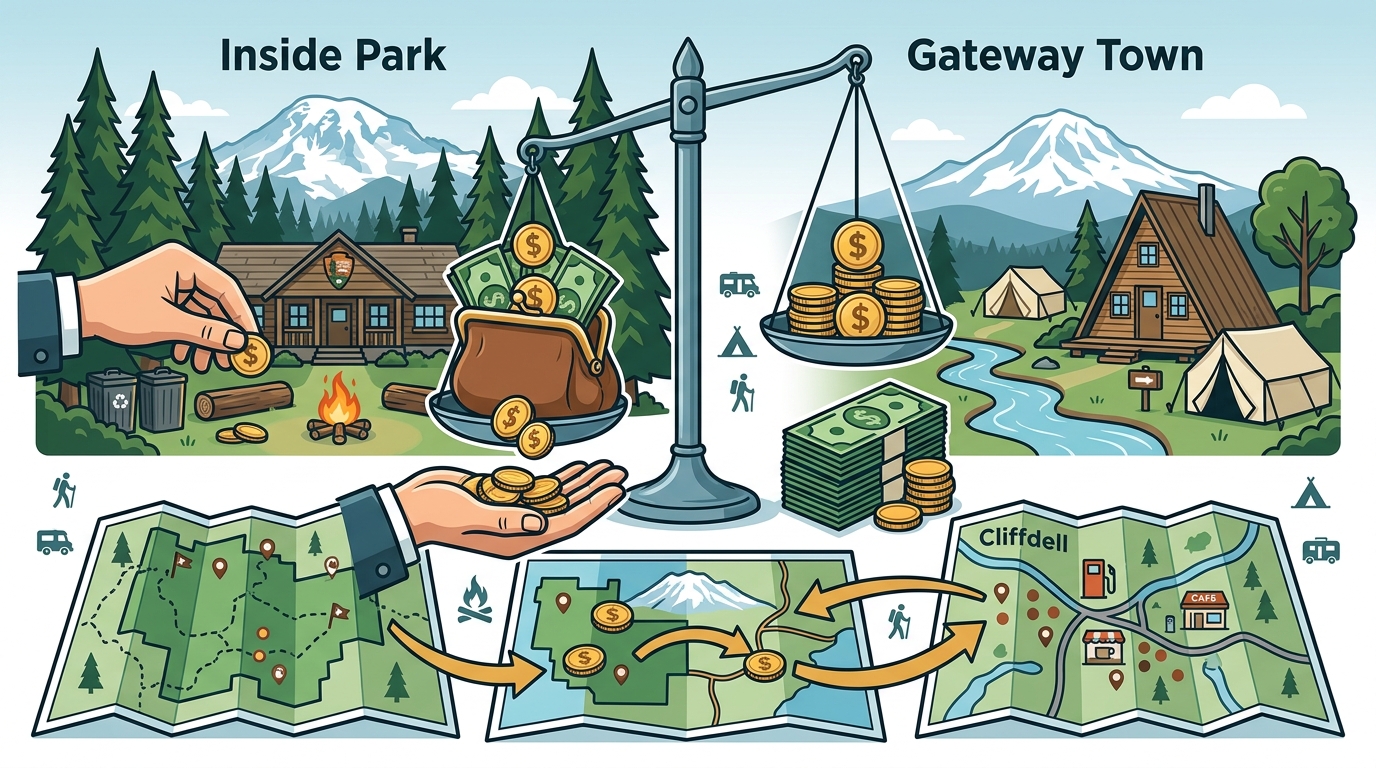Mount Rainier Lodging Costs and Value by Location