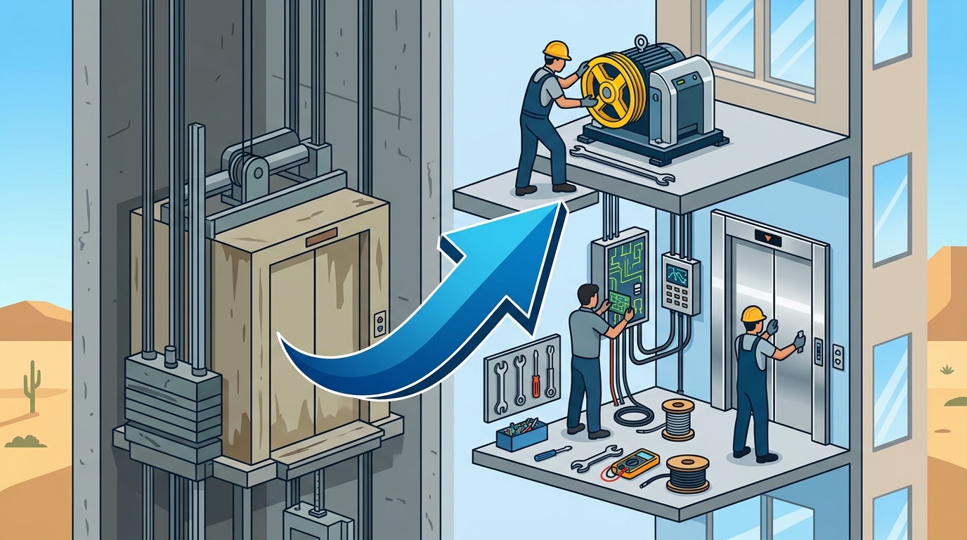 Modernize Elevator in Existing Shaft: Step-by-Step Guide