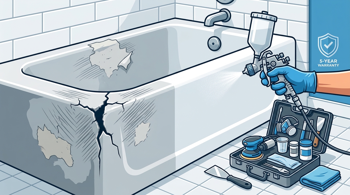 Common Mistakes to Avoid When Repairing Cracked Fiberglass Tubs