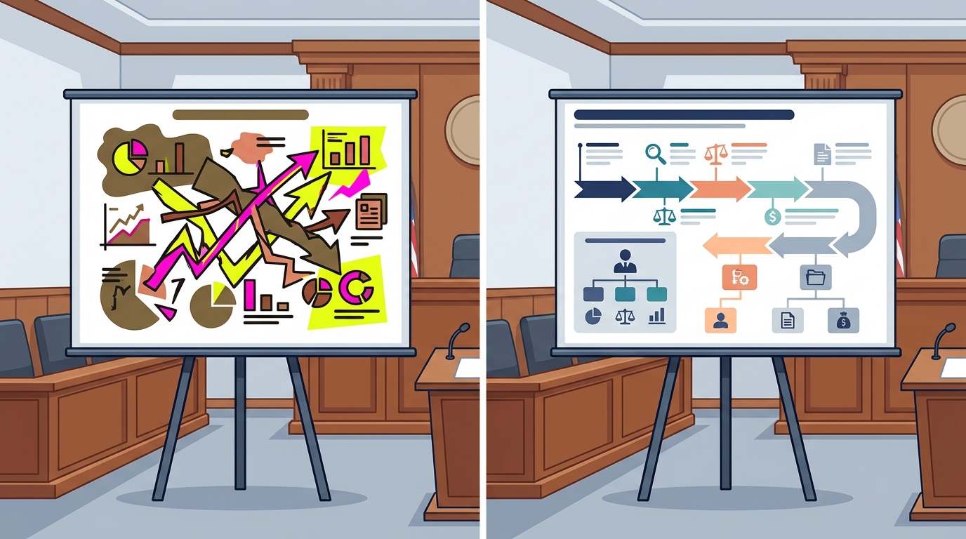 Common Trial Graphics Mistakes and How to Correct Them