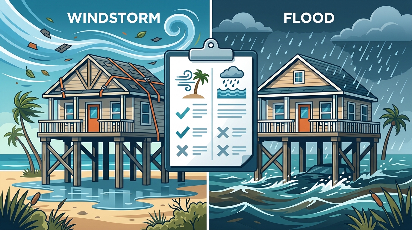 Evaluating Windstorm and Flood Insurance for Texas Gulf Coast