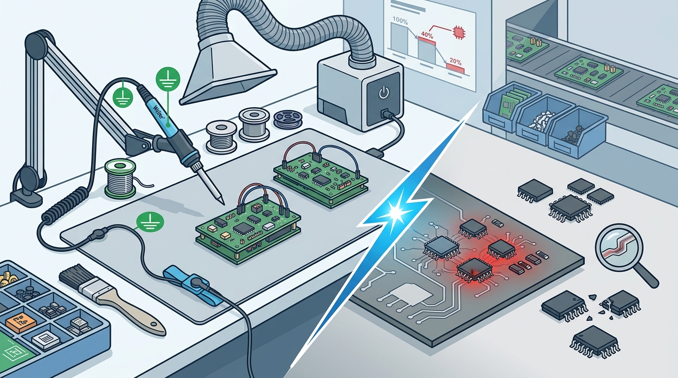 Selecting the Right ESD Protection & Soldering Equipment