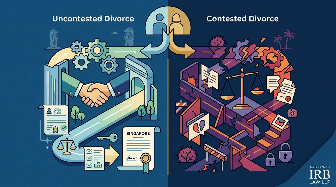 Contested vs Uncontested Divorce in Singapore: A Legal Guide