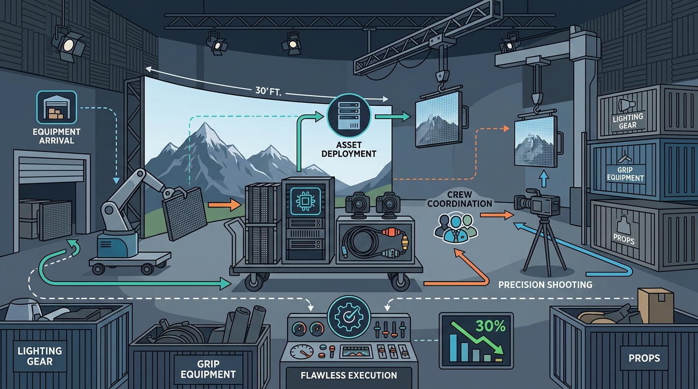 Essential Logistics and Crew Coordination for Multi-Location LED