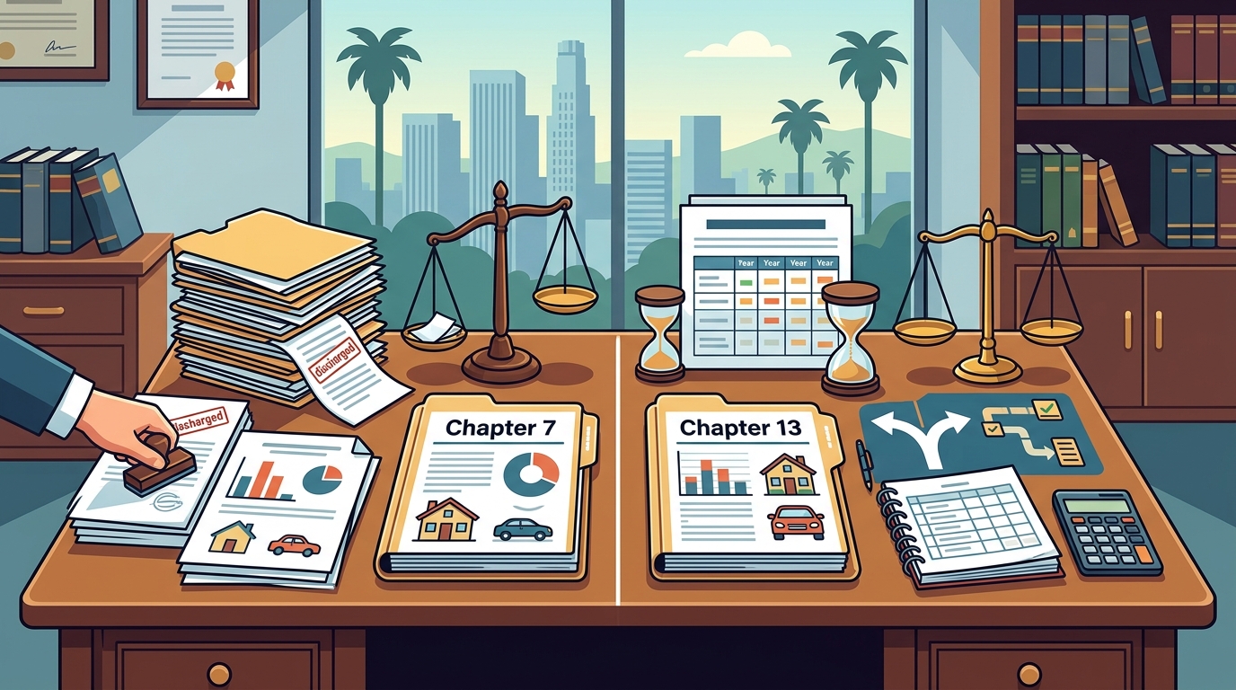 Chapter 7 vs Chapter 13 Bankruptcy: PM Bankruptcy Guide