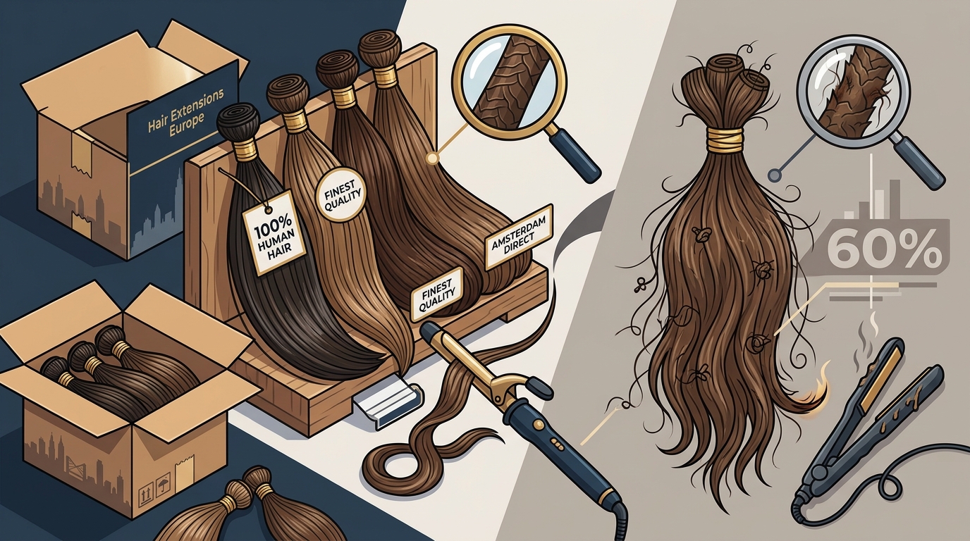 Common Mistakes When Buying 100% Natural Human Hair Extensions