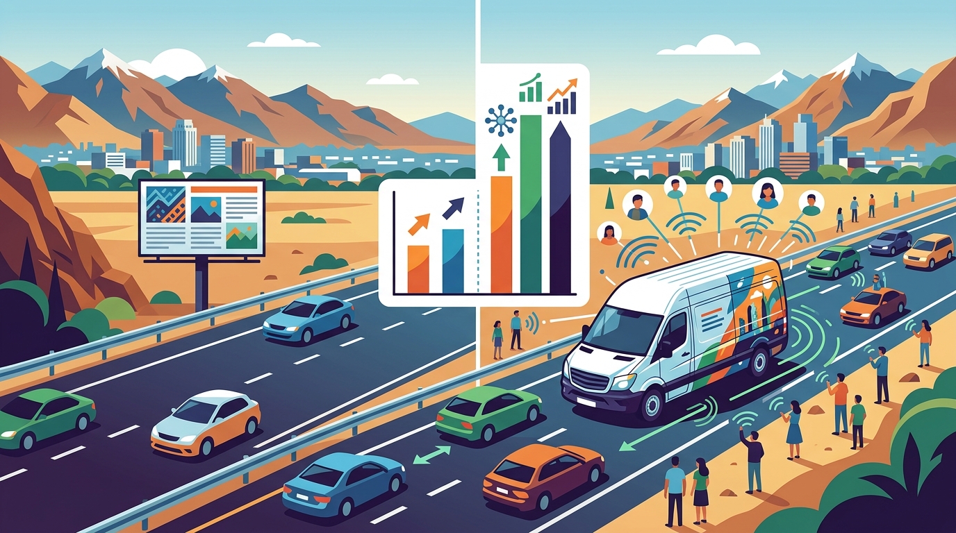 Commercial Vehicle Wraps vs. Traditional Advertising: Utah ROI