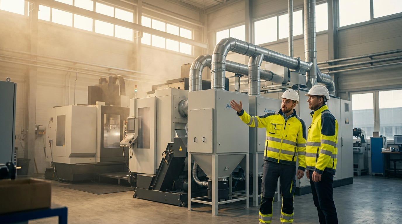 Selecting Custom Industrial Air Filtration Systems for Heavy-Dut