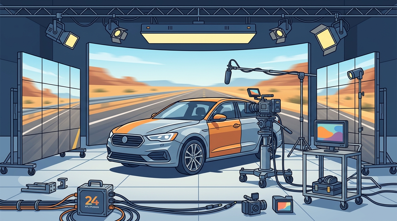 Common Mistakes When Shooting Car Scenes Without a Process Trail