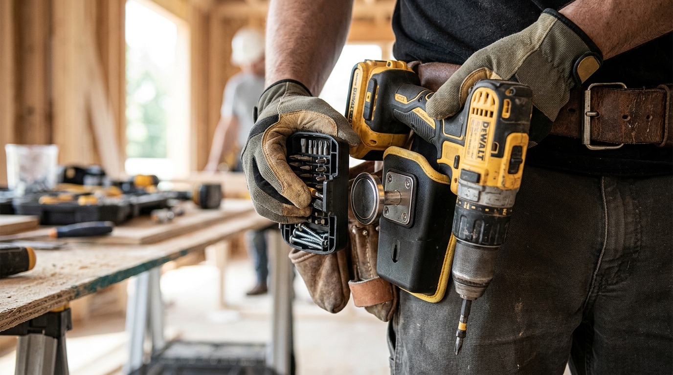 How to Attach Your Bit Caddy to a Drill Holster