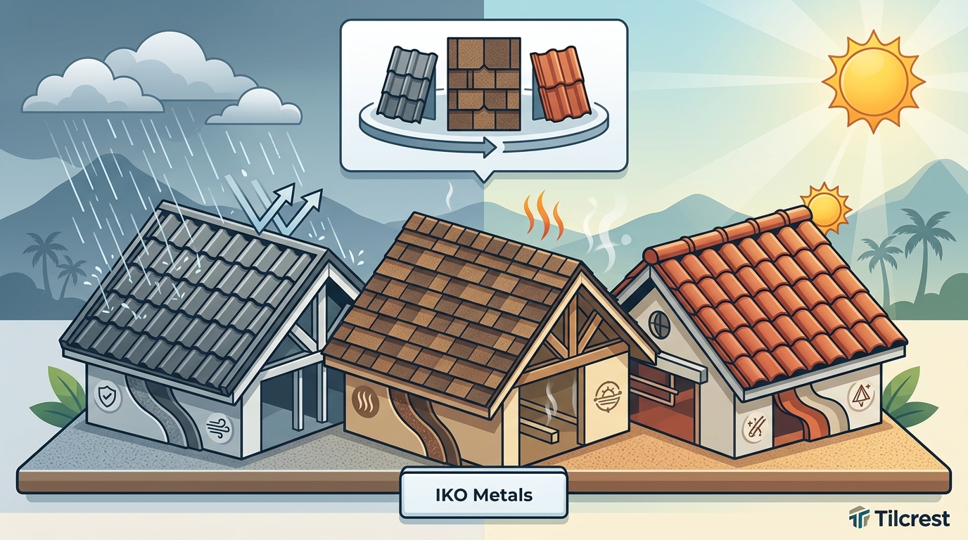 Decra vs IKO vs Tsuruya: Premium Roofing Comparison