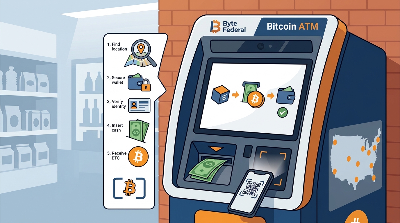 How to Use a Bitcoin ATM for Your First Purchase