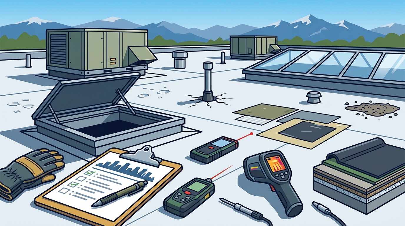 DIY Commercial Roof Inspection Checklist for Denver Property