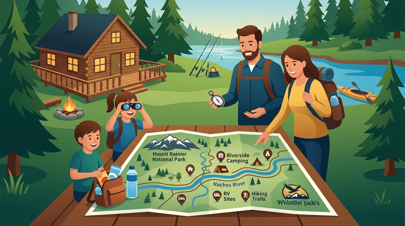 Family-Friendly Getaways in the Central Cascades: Whistlin' Jack