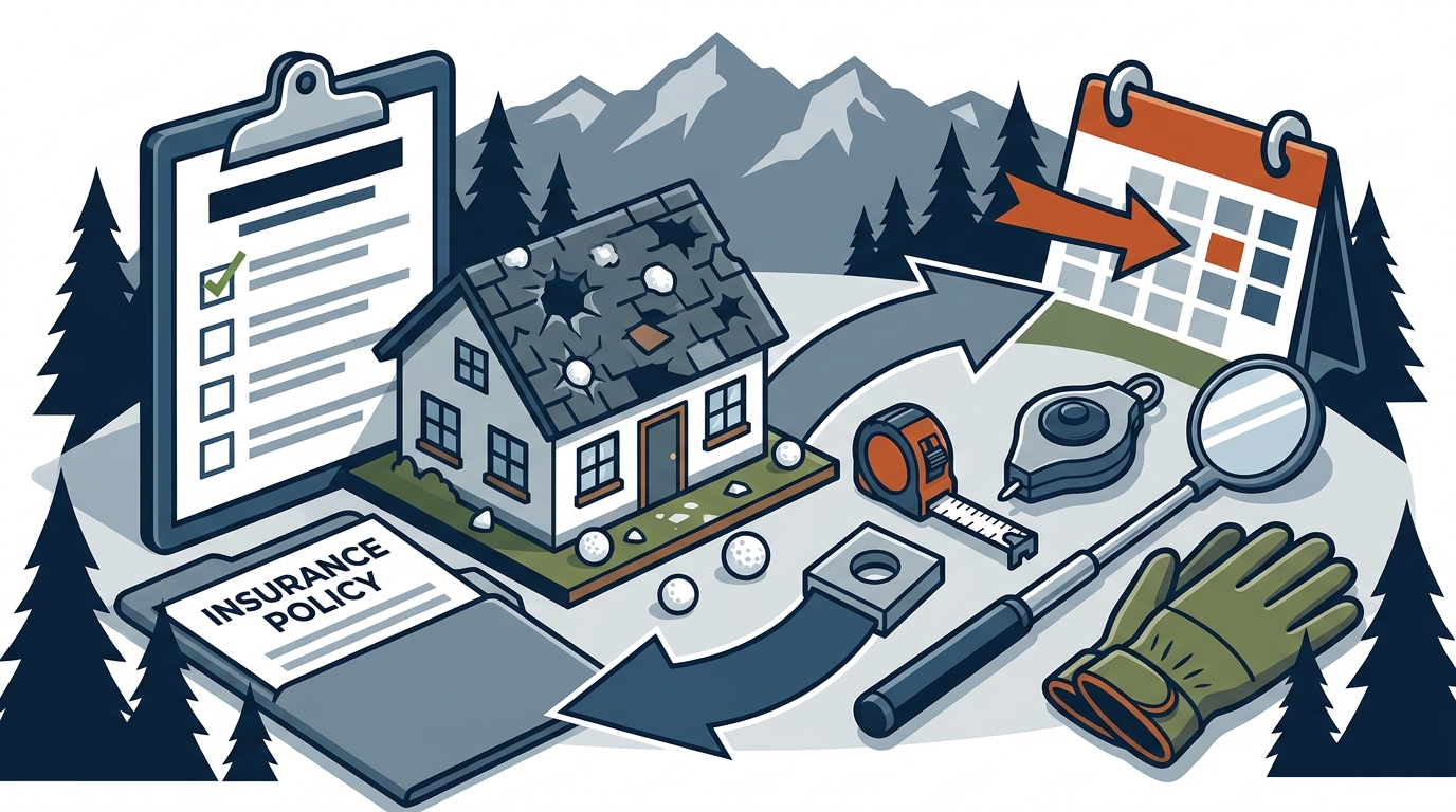 How to File a Storm Damage Roof Claim in Denver