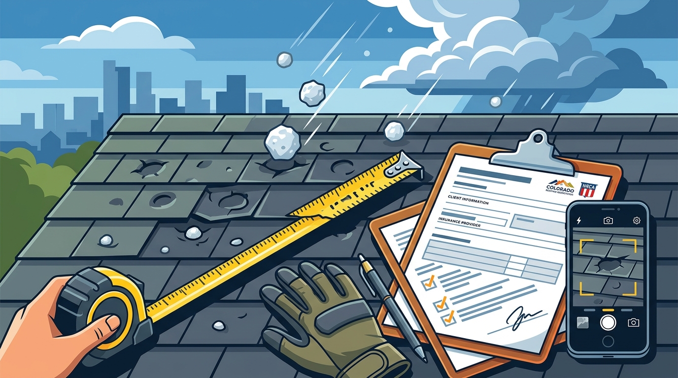 How to File a Storm Damage Roof Claim in Denver