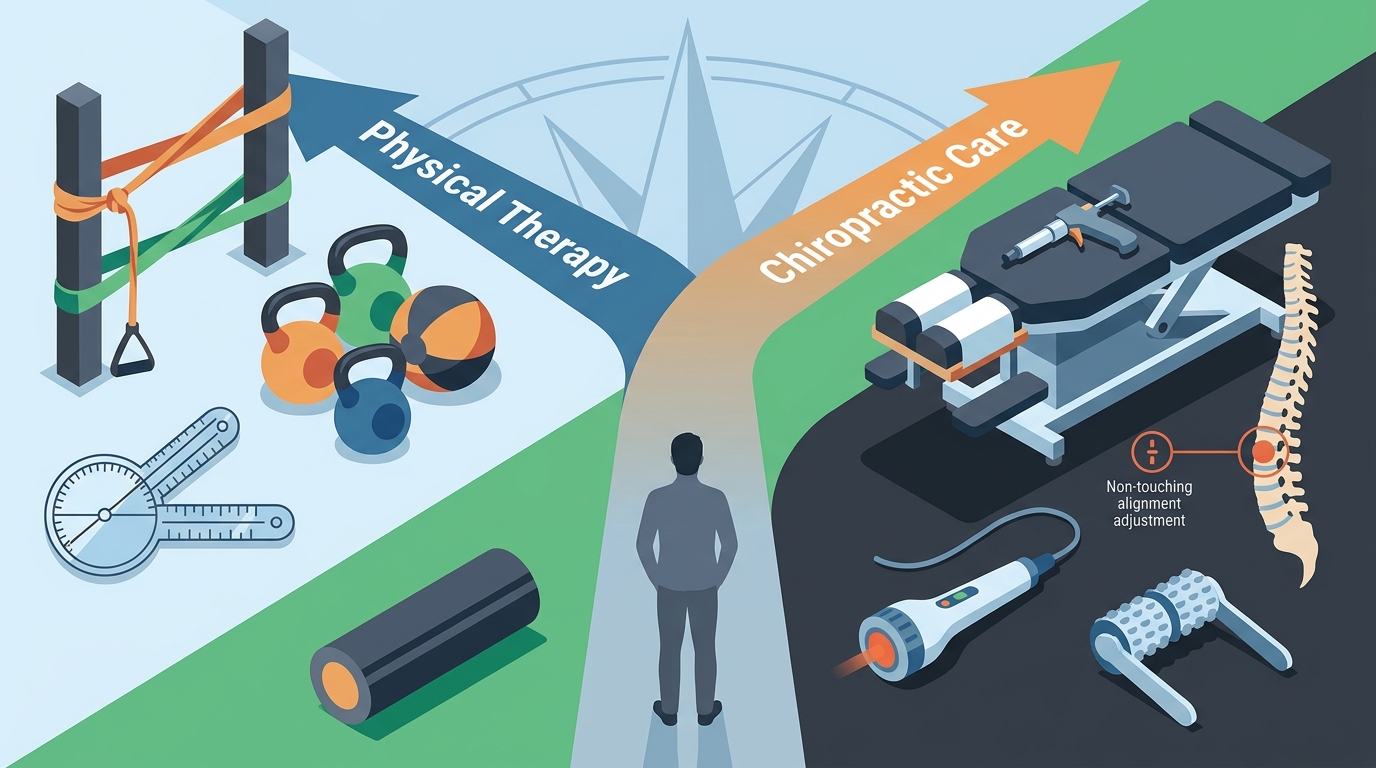 Physical Therapy vs. Chiropractic Care: Which Is Right for You?