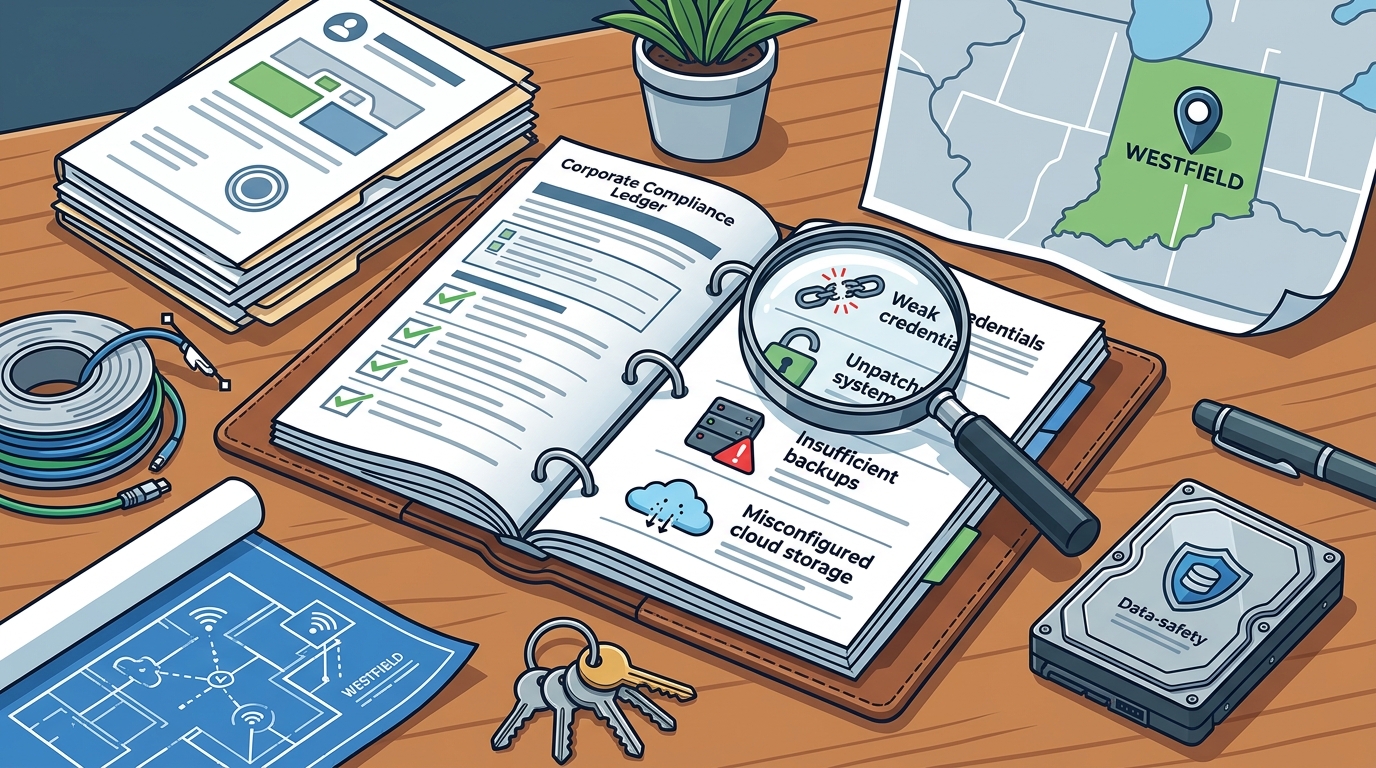 Common Cybersecurity Audit Mistakes for Westfield Businesses