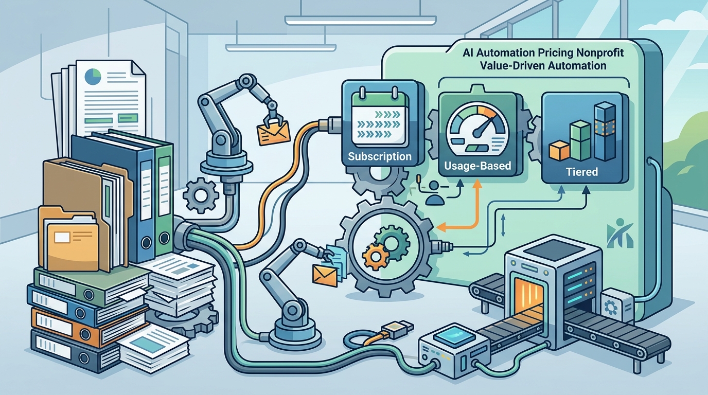 AI Automation Pricing Models for Nonprofit Admin Workflows