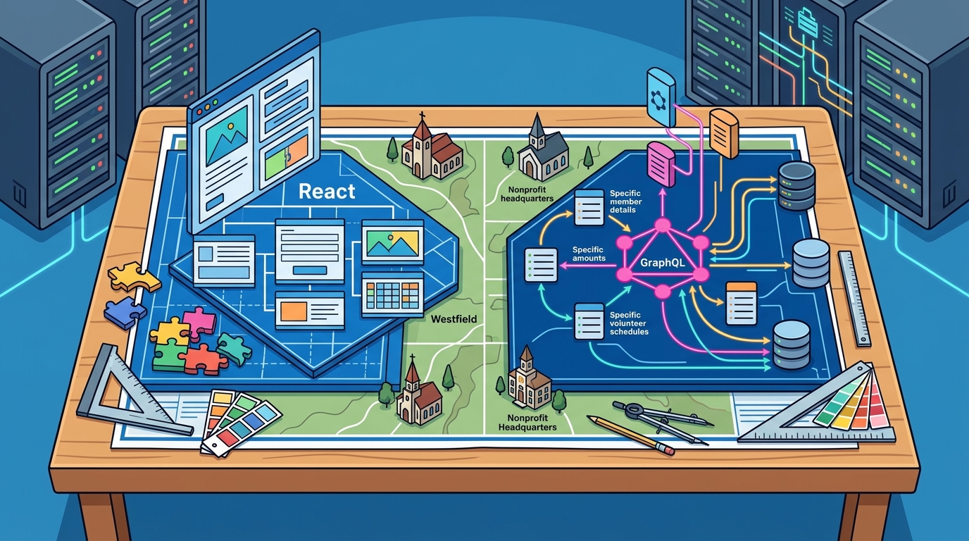 React vs. GraphQL for Church Portals in Westfield, IN