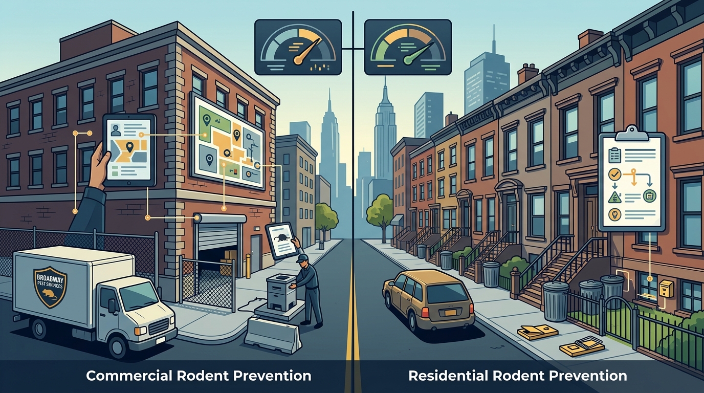 Comparing Rodent Prevention: Strategies for NYC Commercial & Res