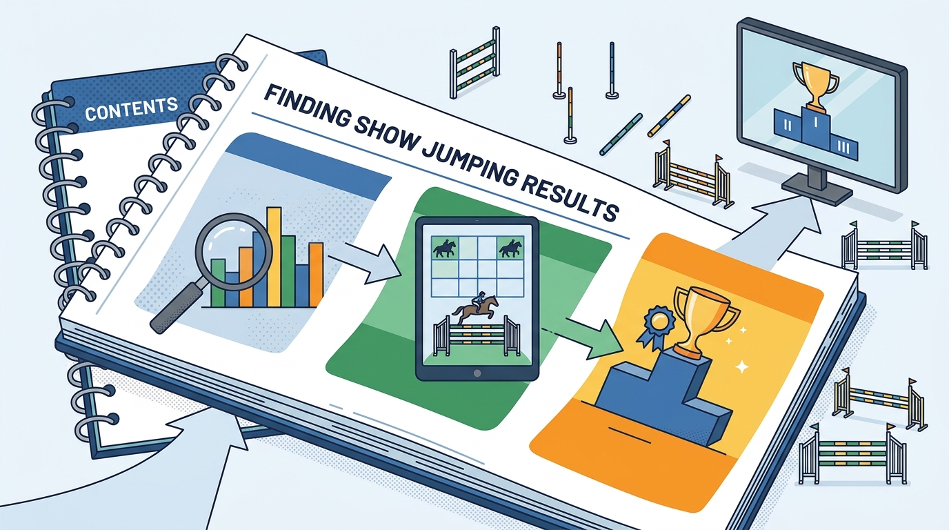 How to Navigate HorseSport.com for Show Jumping Results