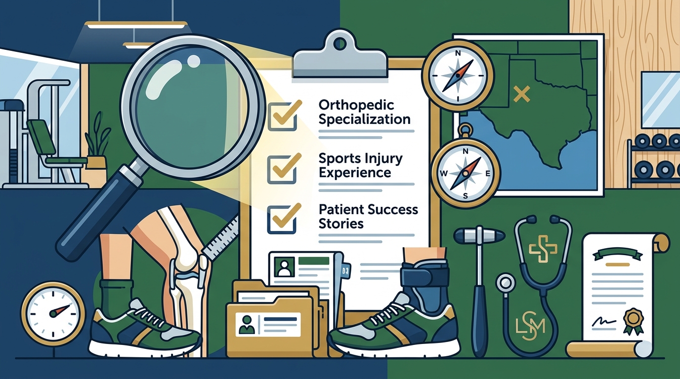 Common Mistakes When Selecting a Sports Medicine Specialist for