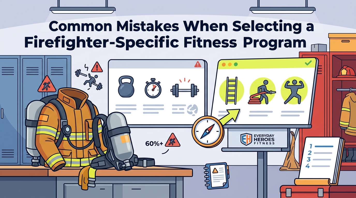Common Mistakes When Selecting a Firefighter-Specific Fitness