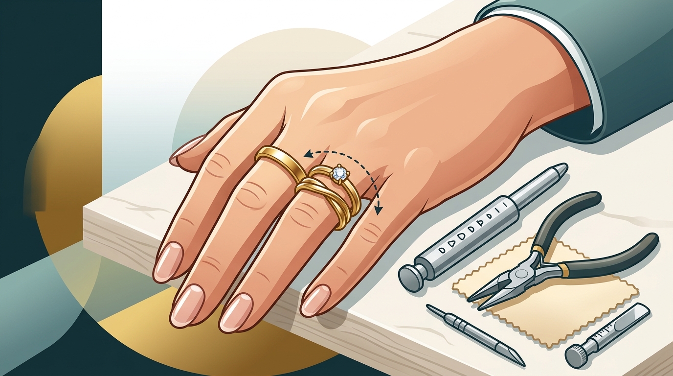 How to Adjust and Stack Gold-Filled Rings for the Perfect Fit