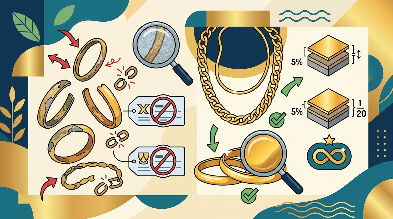 Common Mistakes When Buying Gold-Filled Jewelry and How to Avoid